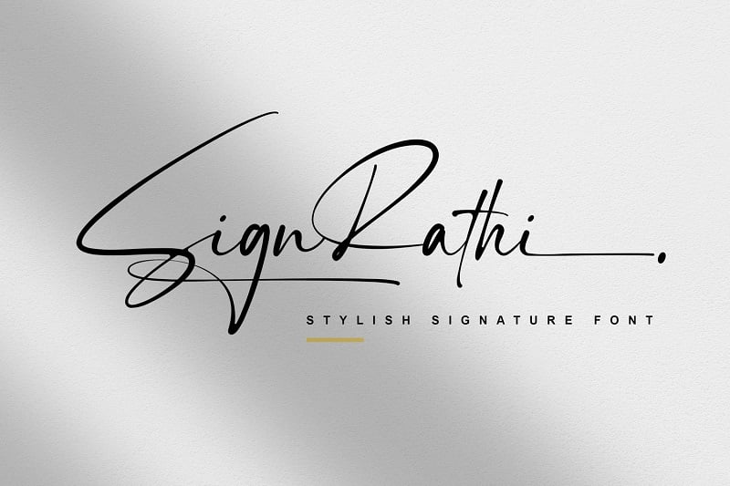 sign rathi潇洒狂野的英文签名手写艺术字体