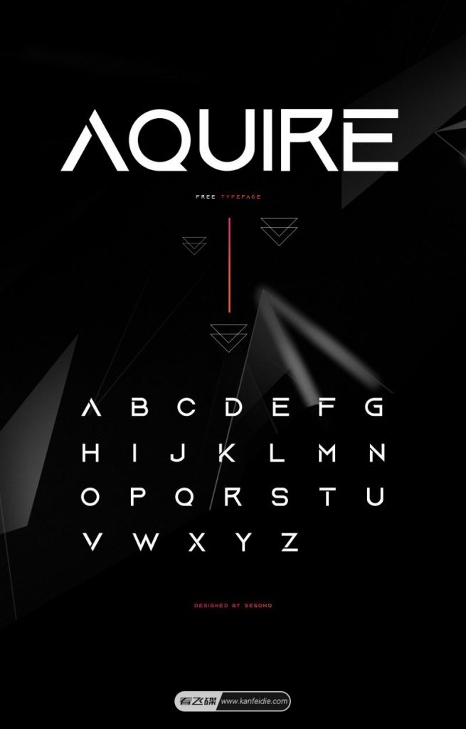 Aquire 现代科技字体下载
