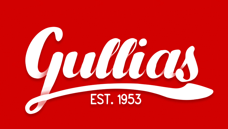 gullias特粗手写英文花式logo设计字体下载