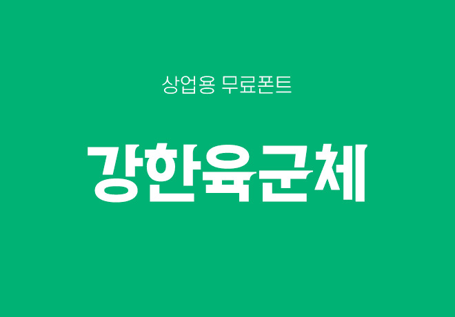 多种粗细的流线型时尚韩文字体下载